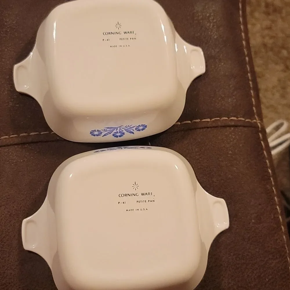 VINTAGE p-41 cornflower corning ware - Picture 3 of 4